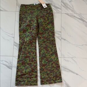 Tiger Mist Camouflage Flare Women Jeans